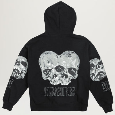 Pleasures Double Skull Hoodie (Black)