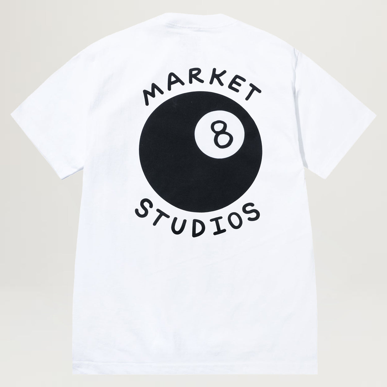Market Eight Ball Tee (White)