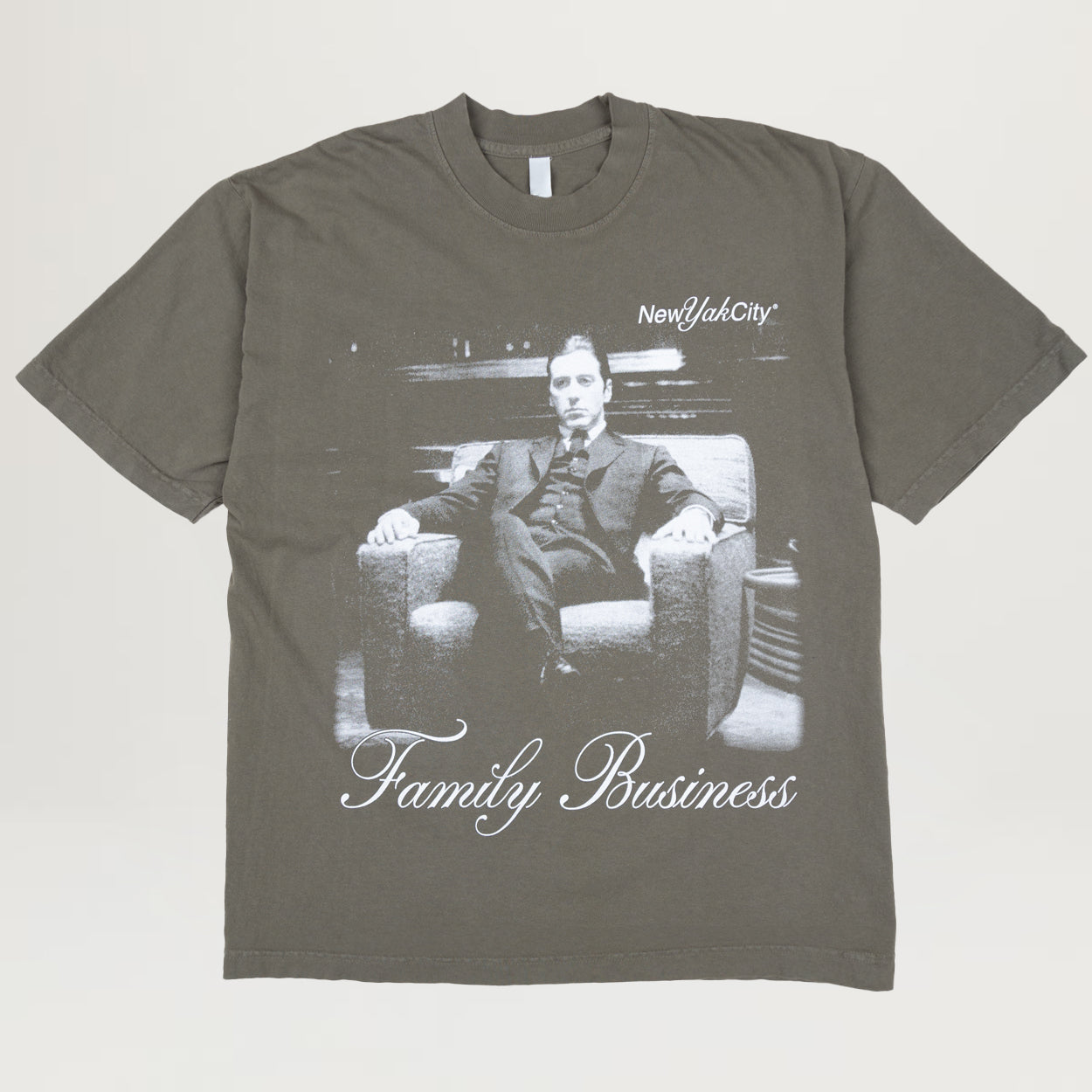 NewYakCity Family Business Tee (Army Green)