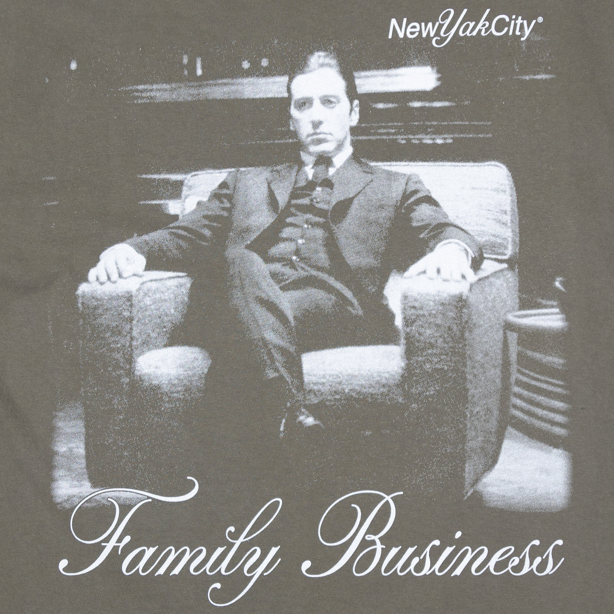 NewYakCity Family Business Tee (Army Green)