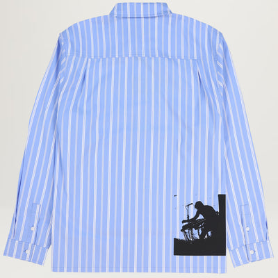 Pleasures Fetch Button Down (Blue)