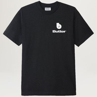 Butter Goods X Blue Note Finest Logo Tee (Black)