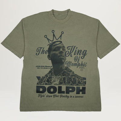 NYC King Of Memphis Tee (Army Green)