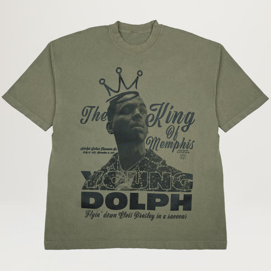 NYC King Of Memphis Tee (Army Green)