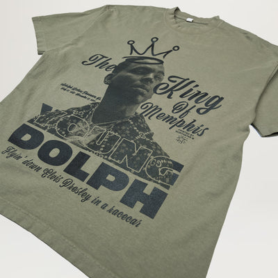 NYC King Of Memphis Tee (Army Green)