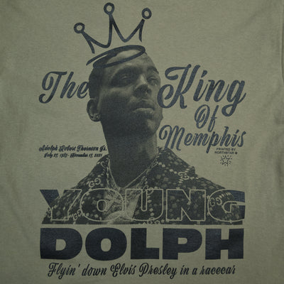 NYC King Of Memphis Tee (Army Green)