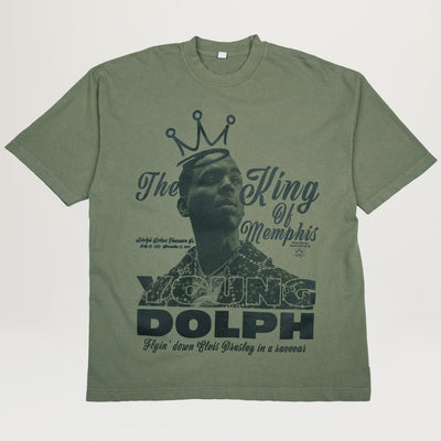 NYC King Of Memphis Tee (Army Green)