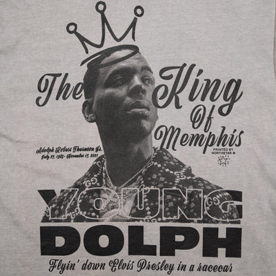 NYC King Of Memphis Tee (Washed Grey)