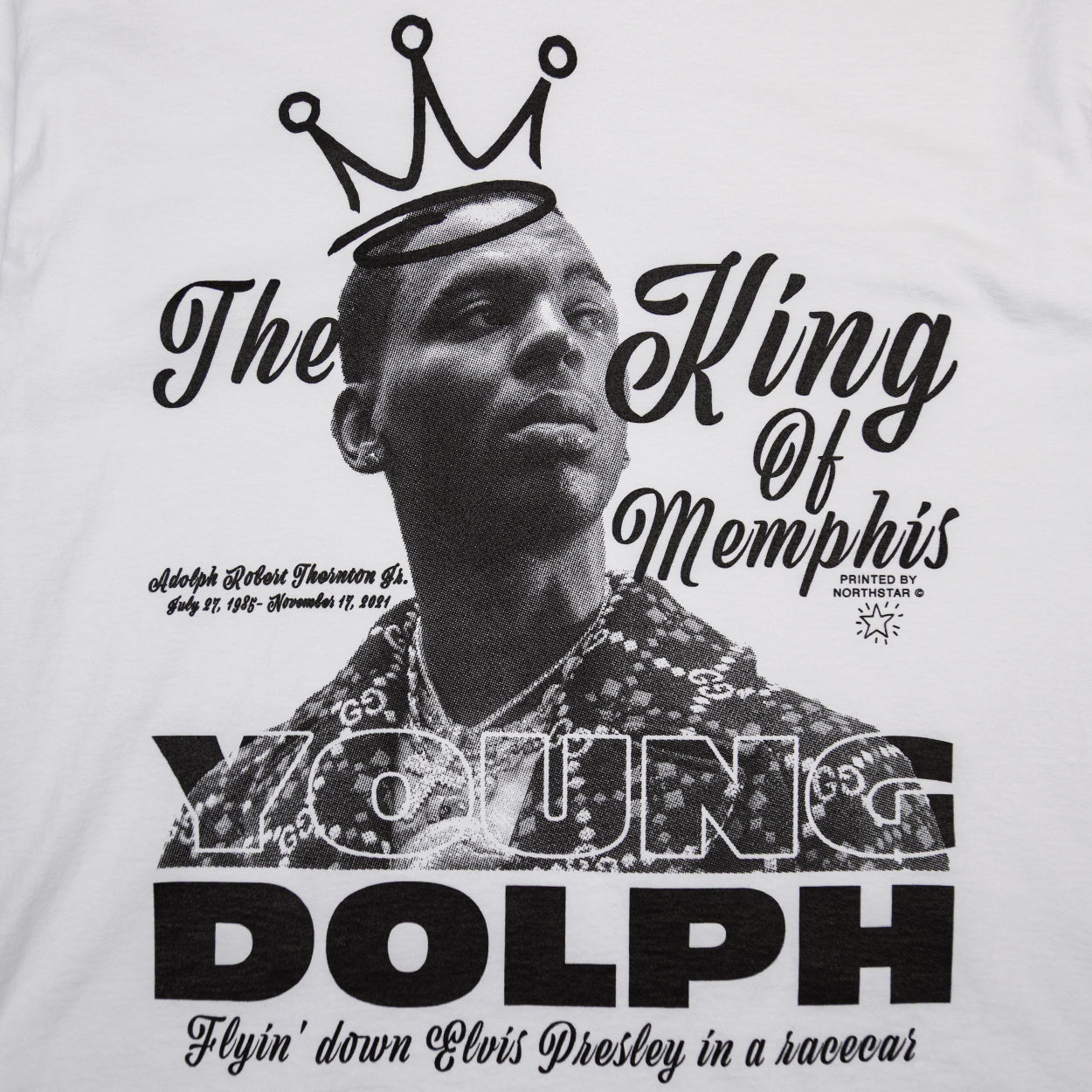 NYC King Of Memphis Tee (True White)
