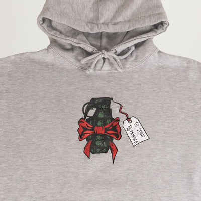 Genesis Video X Stunt Grenade Hoodie (Heather Grey)