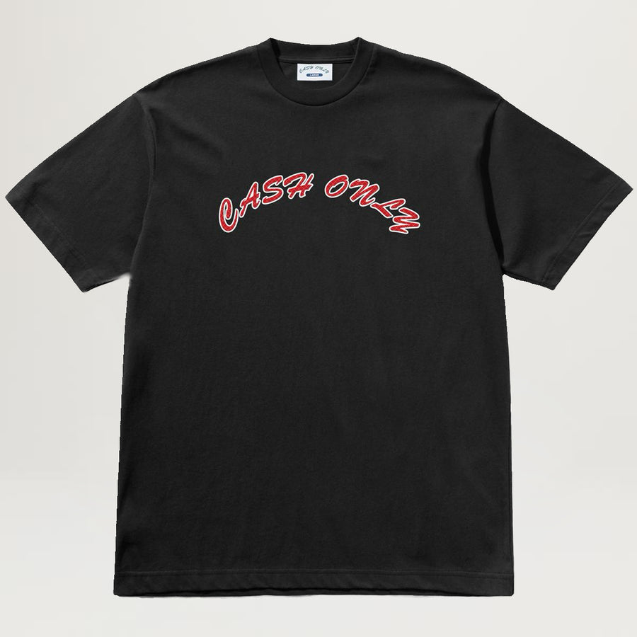 Cash Only Grid Logo Tee (Black)