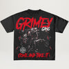 Grimey Guns Blazin Tee (Black)