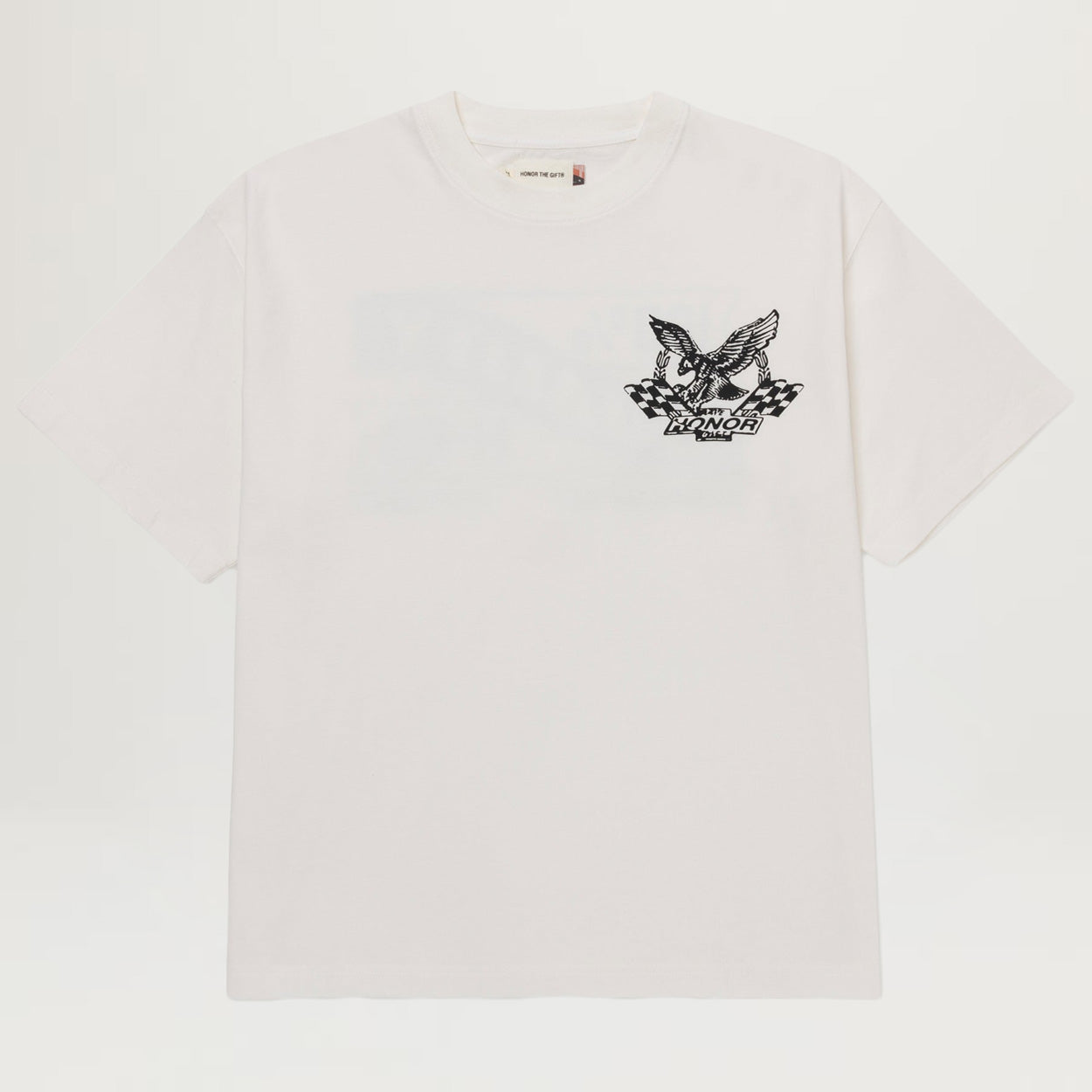 HTG Vintage Oil Tee (White)