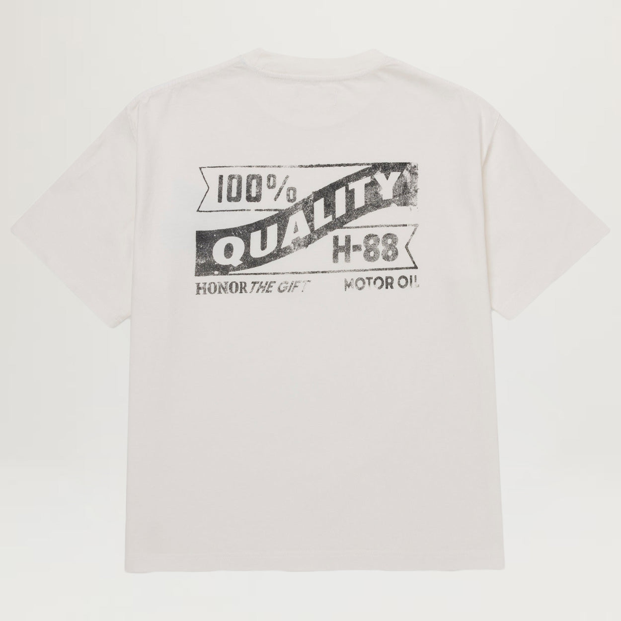 HTG Vintage Oil Tee (White)