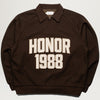 Honor The Gift 1988 1/4 Zip Fleece (Brown)