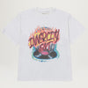 HTG Vinyl Airbrush Tee (White)