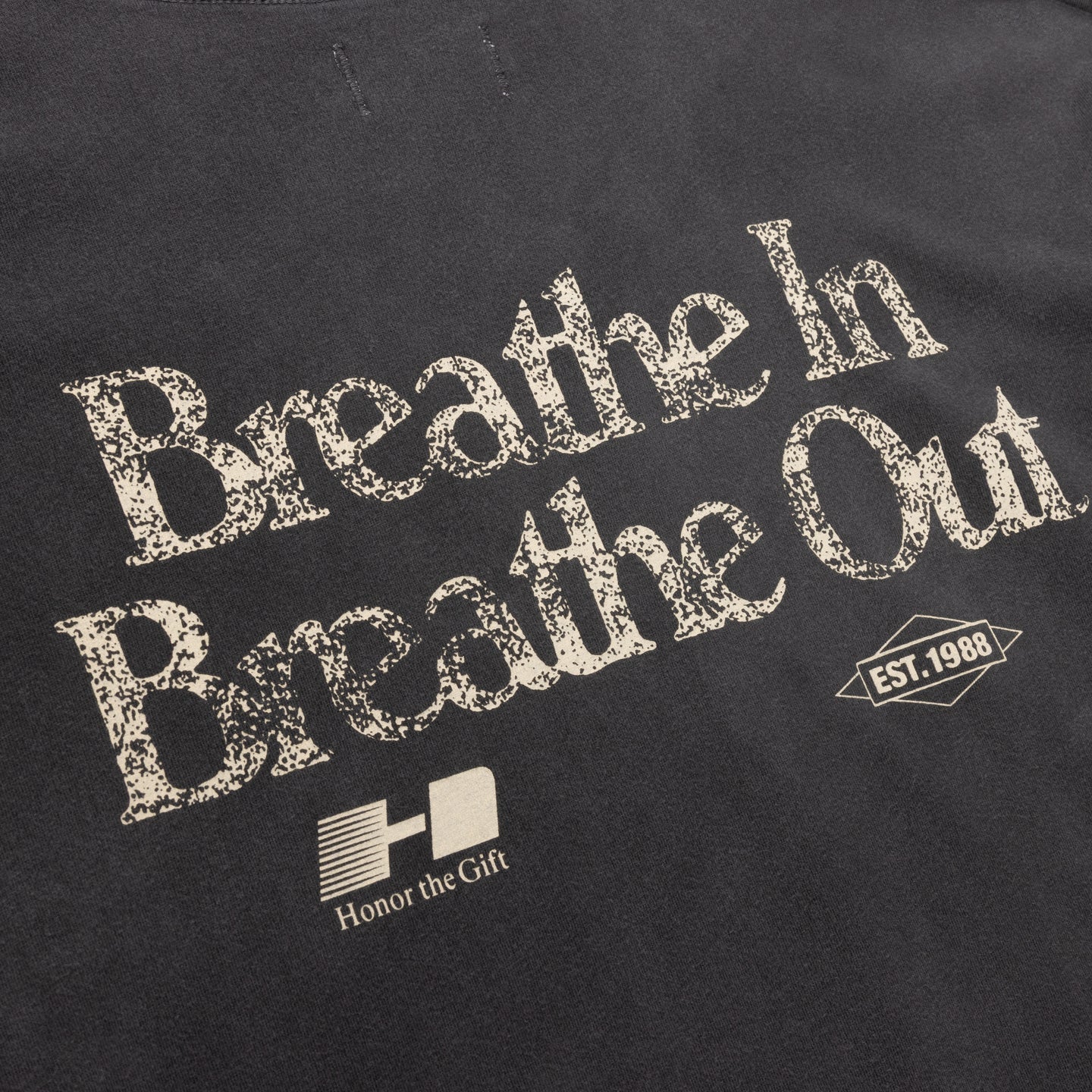 HTG Breath In Breath Out Tee (Black)