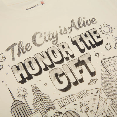 HTG The City Is Alive Tee (Bone)