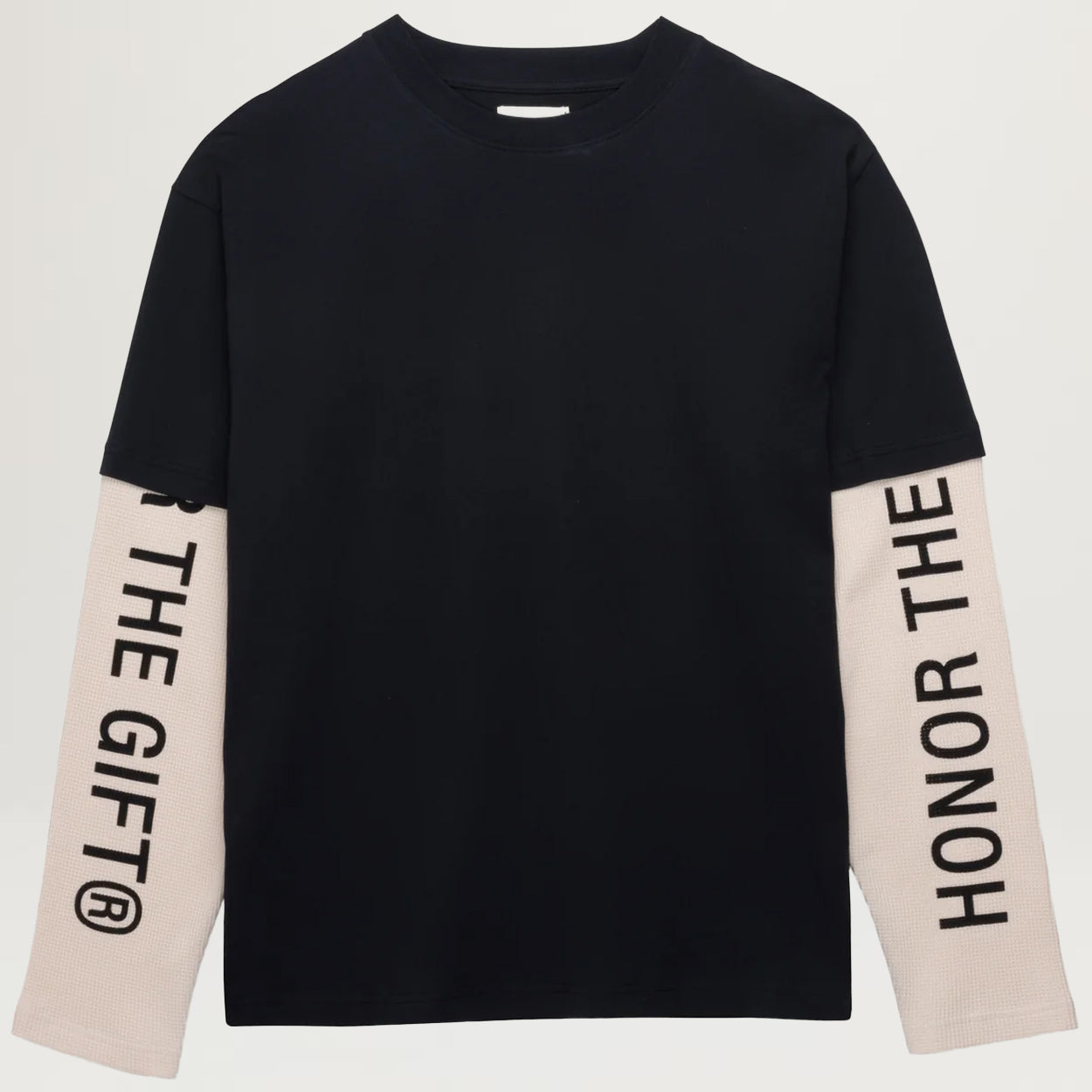 HTG Honor Double Sleeve Tee (Black)