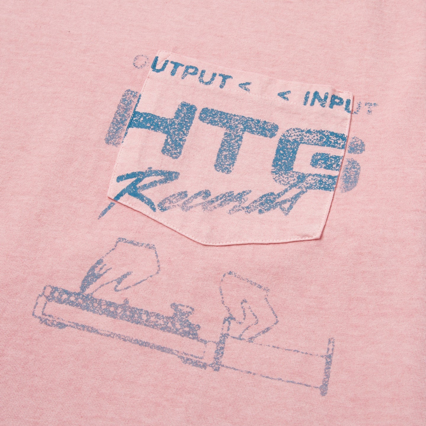 HTG Records Tee (Pink)