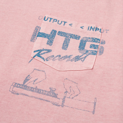 Honor The Gift HTG Records Tee (Pink)