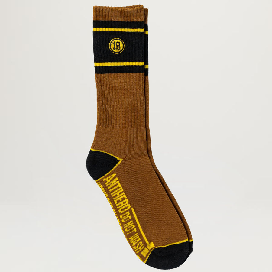 Anti-Hero Hecho Por Skate Embroidered Sock (Assorted Colors)