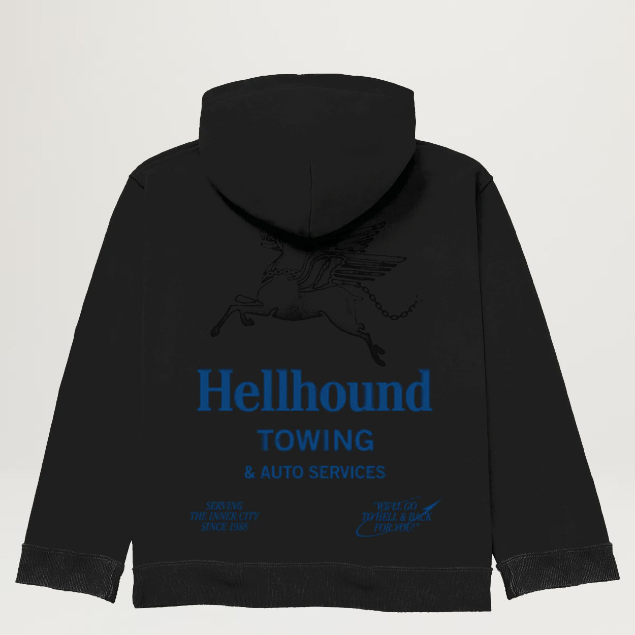 HTG Hellhound Towing Hoodie (Black)