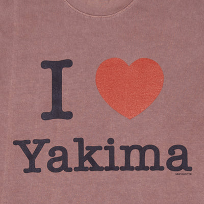 NewYakCity I Heart Yakima Tee (Clay Brown)