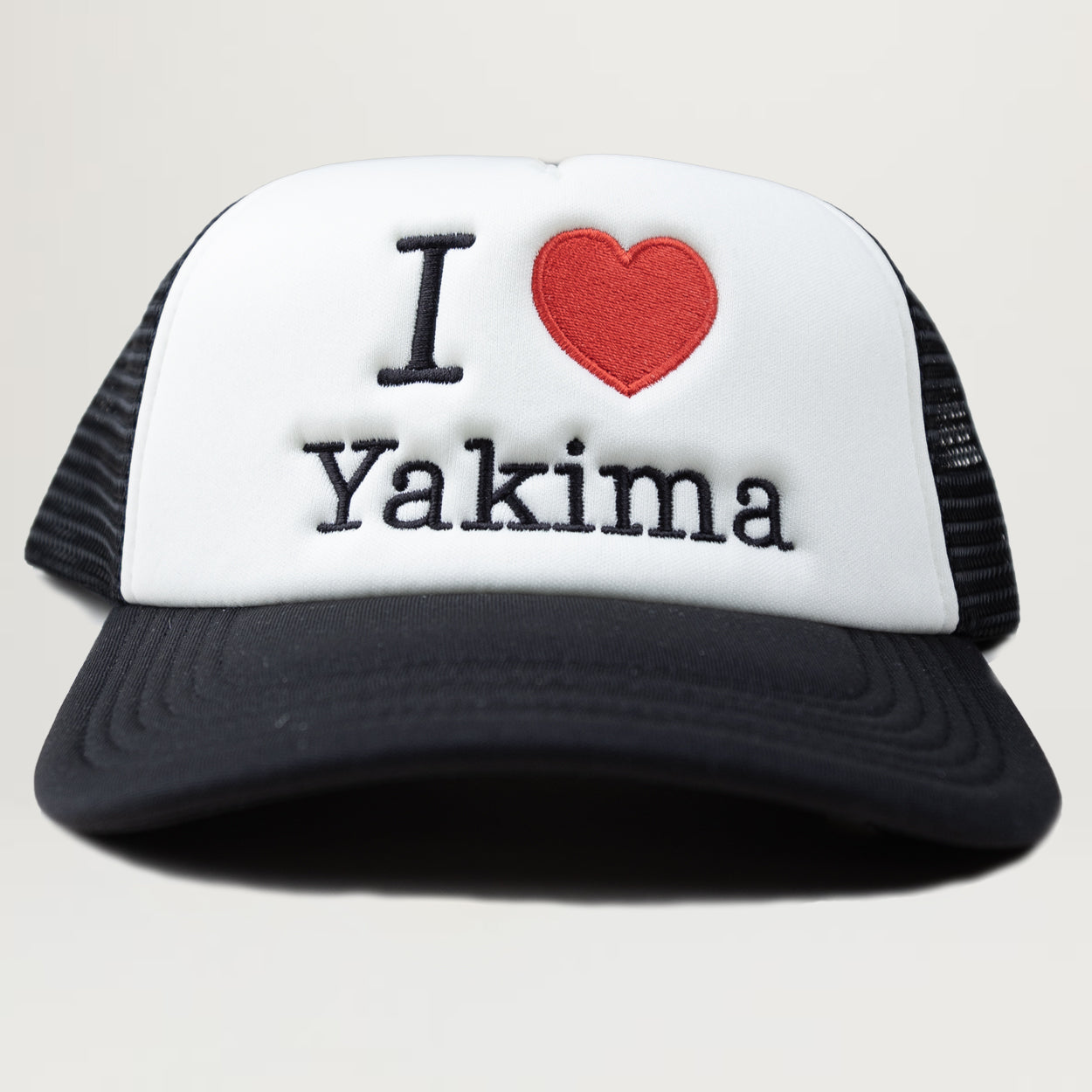 NewYakCity I Heart Yakima Foam Trucker (Black/White)
