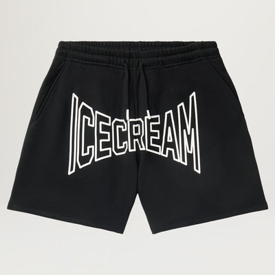 Icecream Shot Sweatshorts (Black)