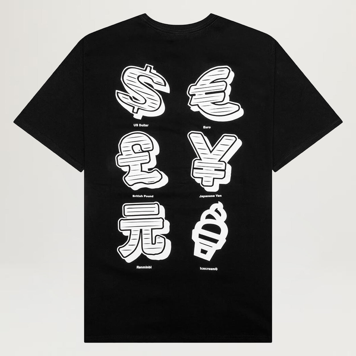 Icecream Currency Tee (Black)