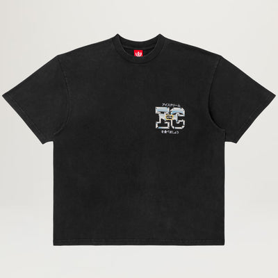 Icecream IC Knit Tee (Black)