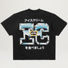 Icecream IC Knit Tee (Black)