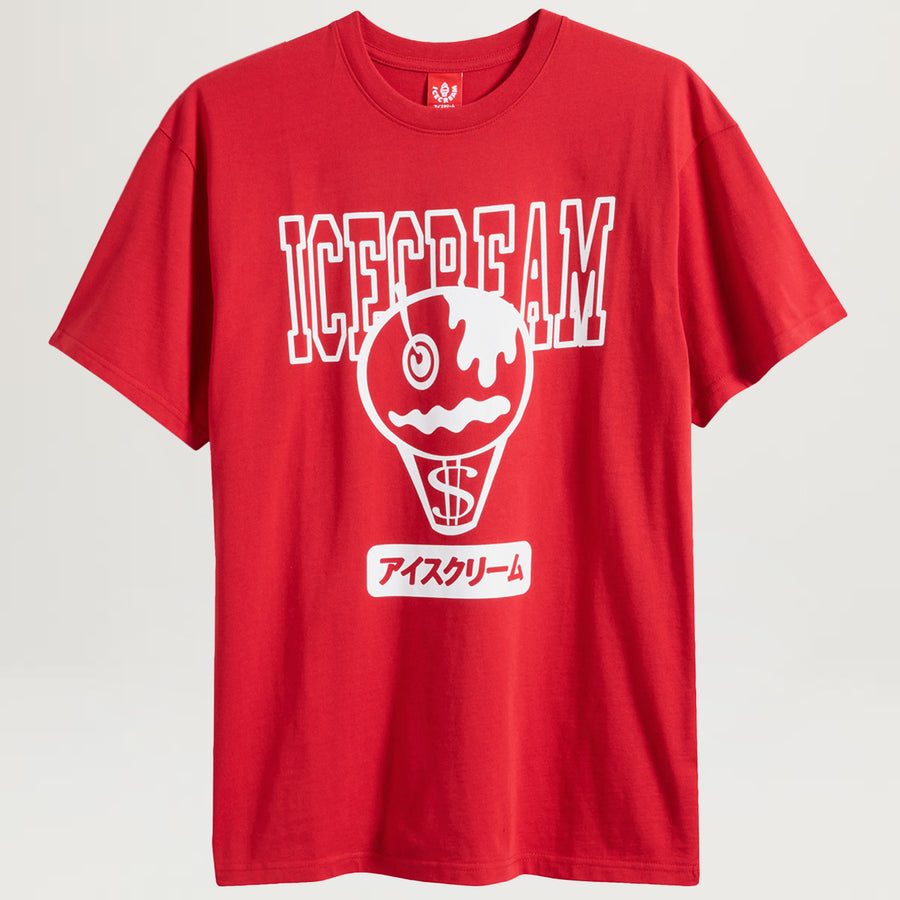 Icecream Splat Tee (Haute Red)
