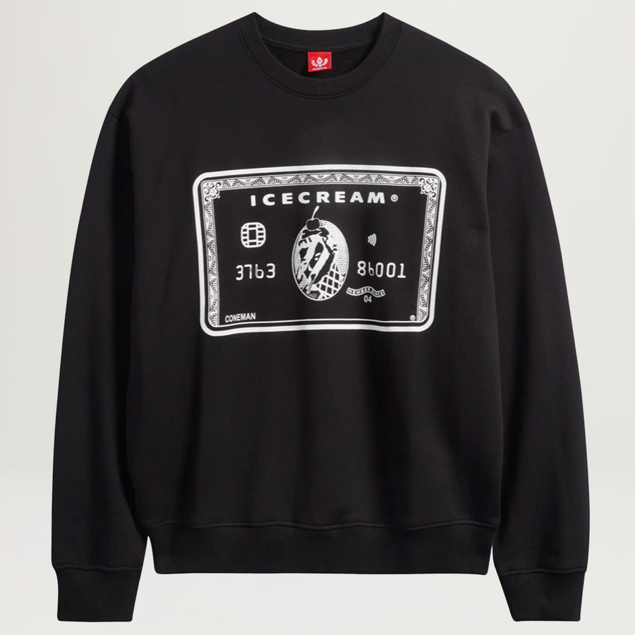 Icecream Card Sweatshirt (Black)