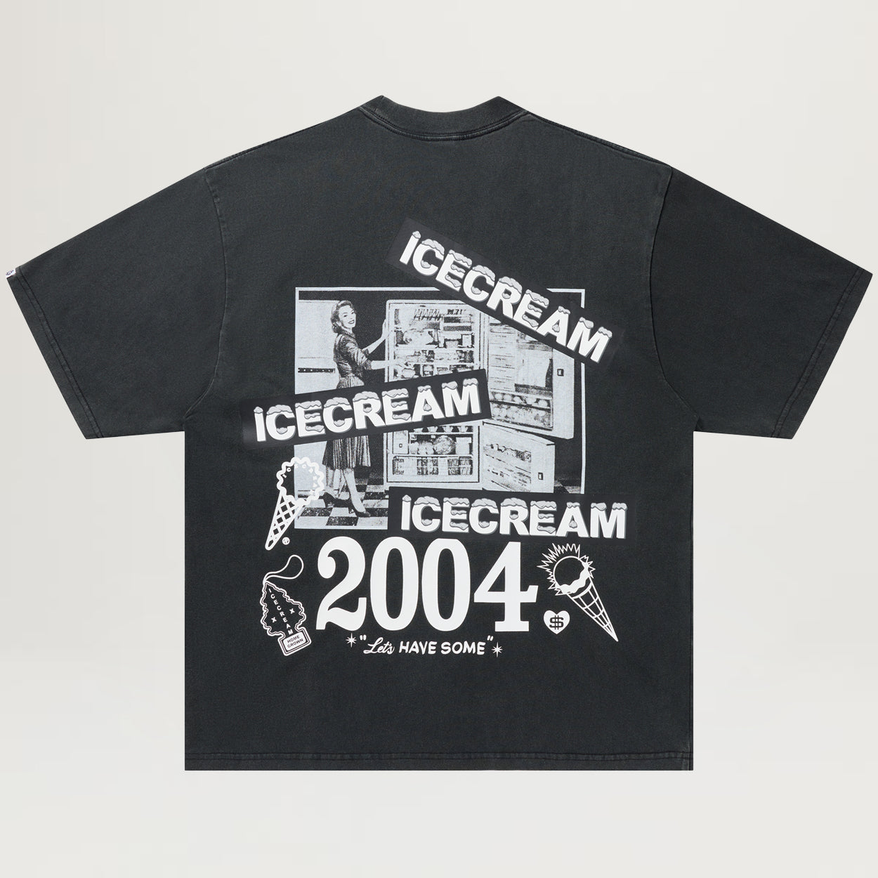Icecream Humor Tee (Jet Set)