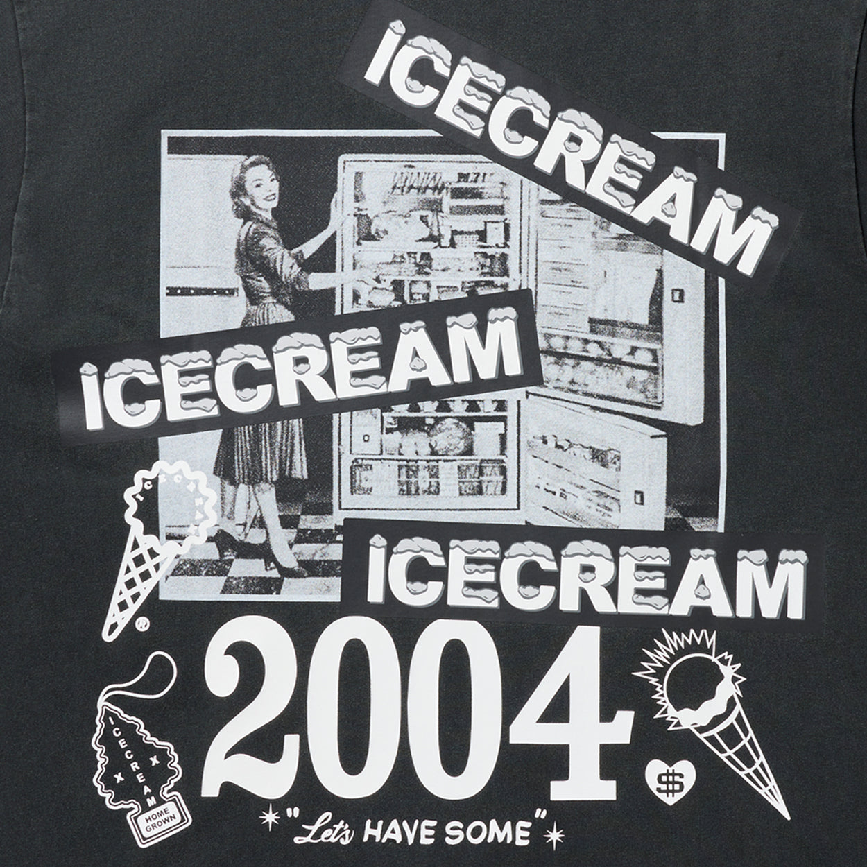 Icecream Humor Tee (Jet Set)