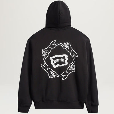 Icecream Loop Hoodie (Black)