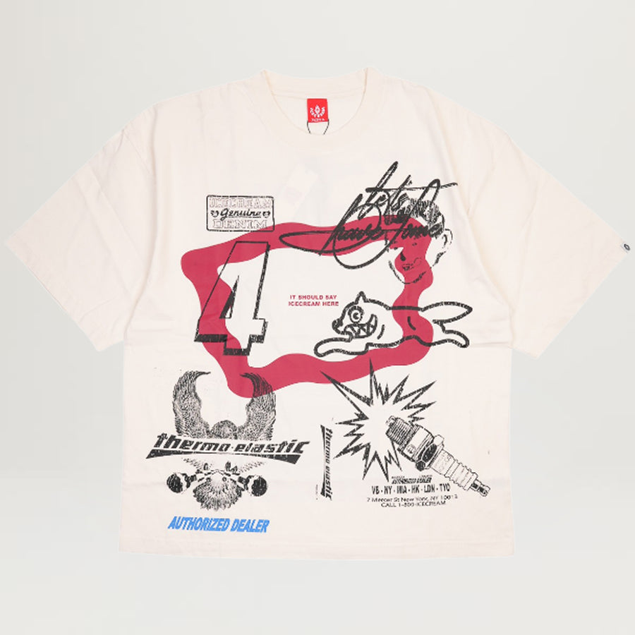 Icecream Melon Tee (Antique White)
