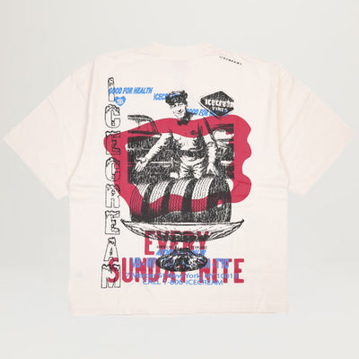 Icecream Melon Tee (Antique White)