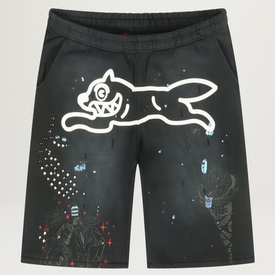 Icecream Milk Shake Terry Shorts (Jet Set)