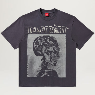 Icecream Money On My Mind SS Knit Tee (Charcoal Art)