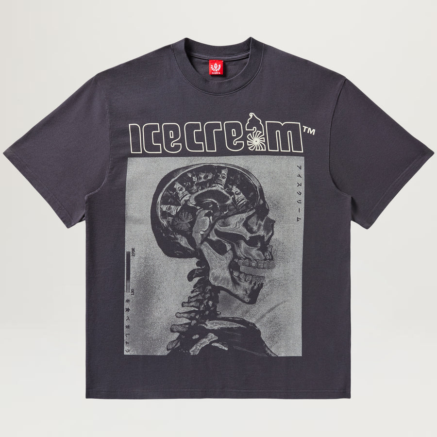 Icecream Money On My Mind SS Knit Tee (Charcoal Art)