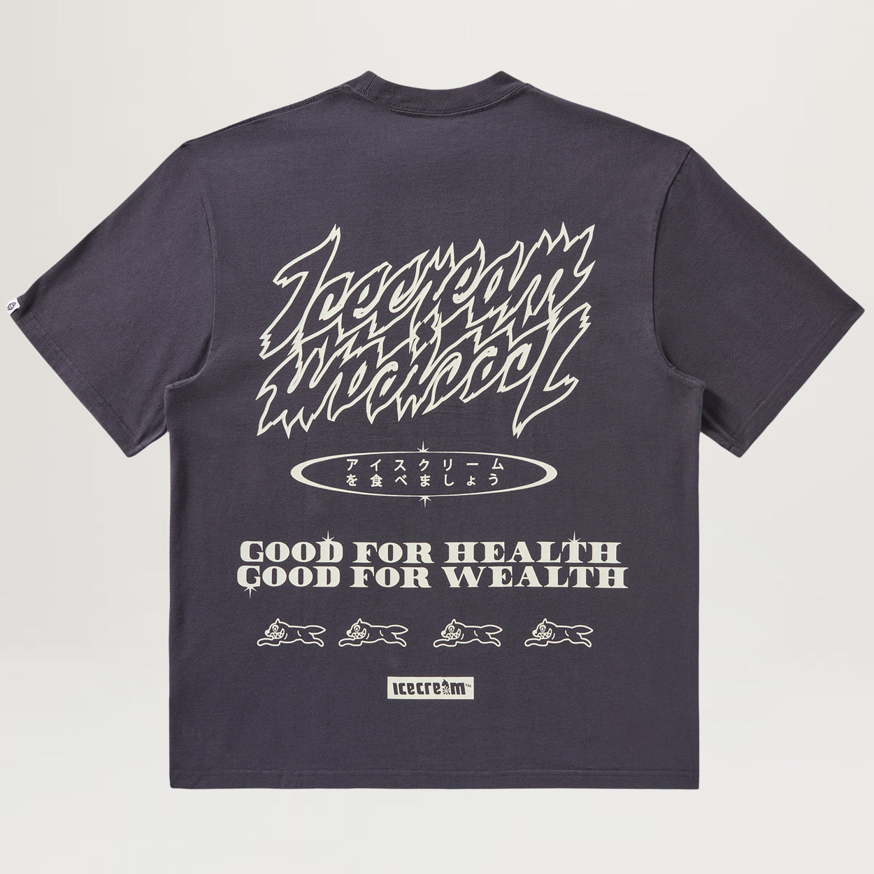 Icecream Money On My Mind SS Knit Tee (Charcoal Art)