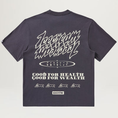 Icecream Money On My Mind SS Knit Tee (Charcoal Art)