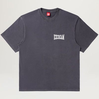 Icecream Options Knit Tee (Charcoal Art)