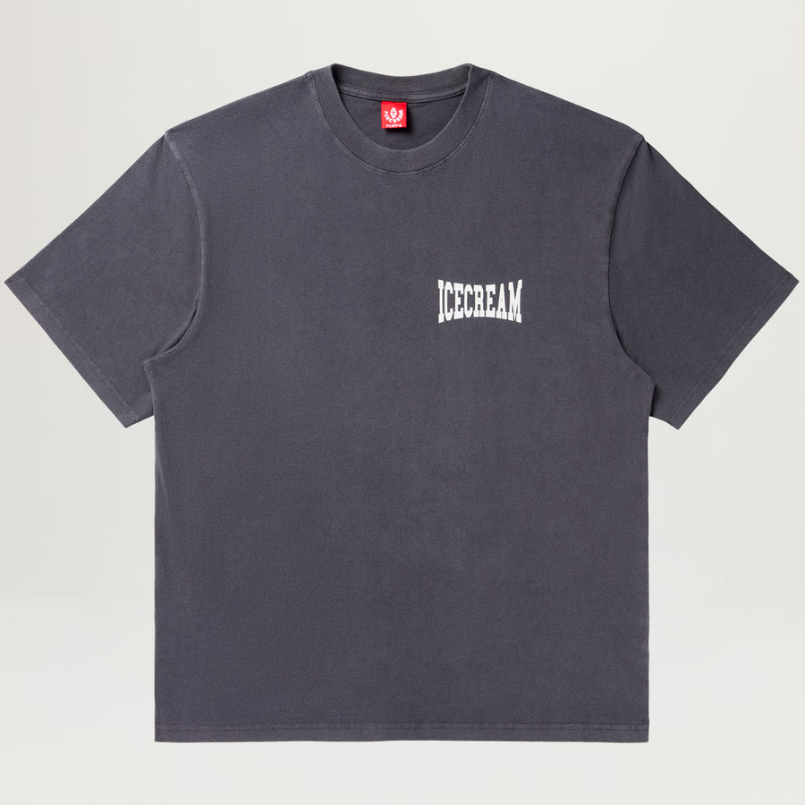Icecream Options Knit Tee (Charcoal Art)