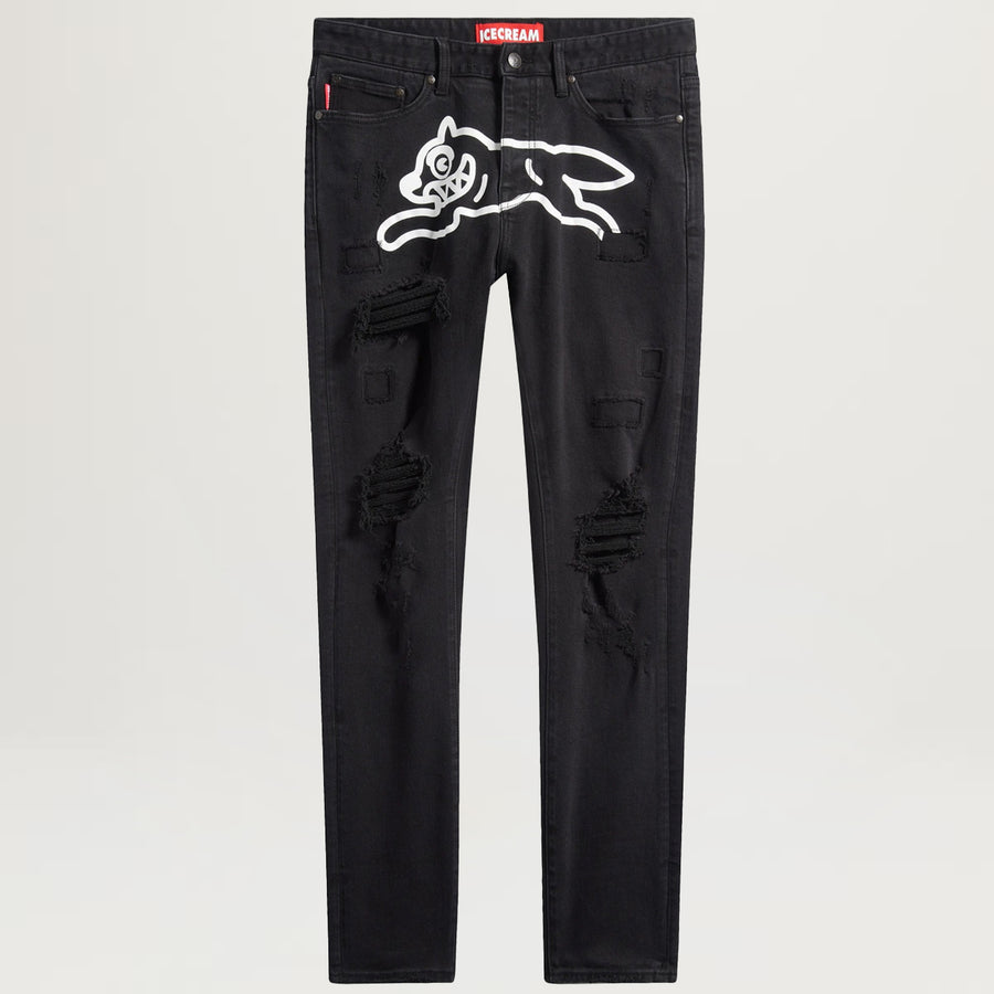 Icecream Returner Jeans (Black Chocolate Chip)