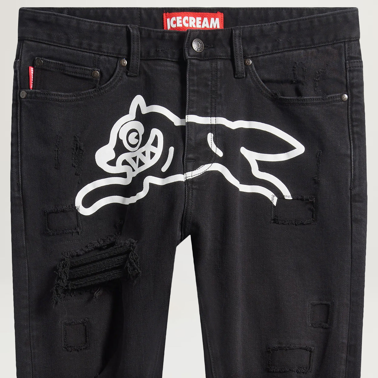 Icecream Returner Jeans (Black Chocolate Chip)