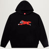 Icecream Running Dog Hoodie (Black)